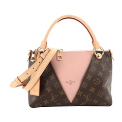 Louis Vuitton V Tote Monogram Canvas and Leather BB