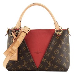 Louis Vuitton V Tote Monogram Canvas and Leather BB