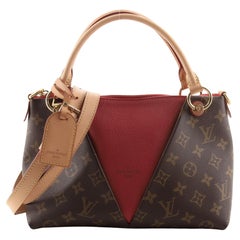 Louis Vuitton V Tote Monogram Canvas and Leather BB