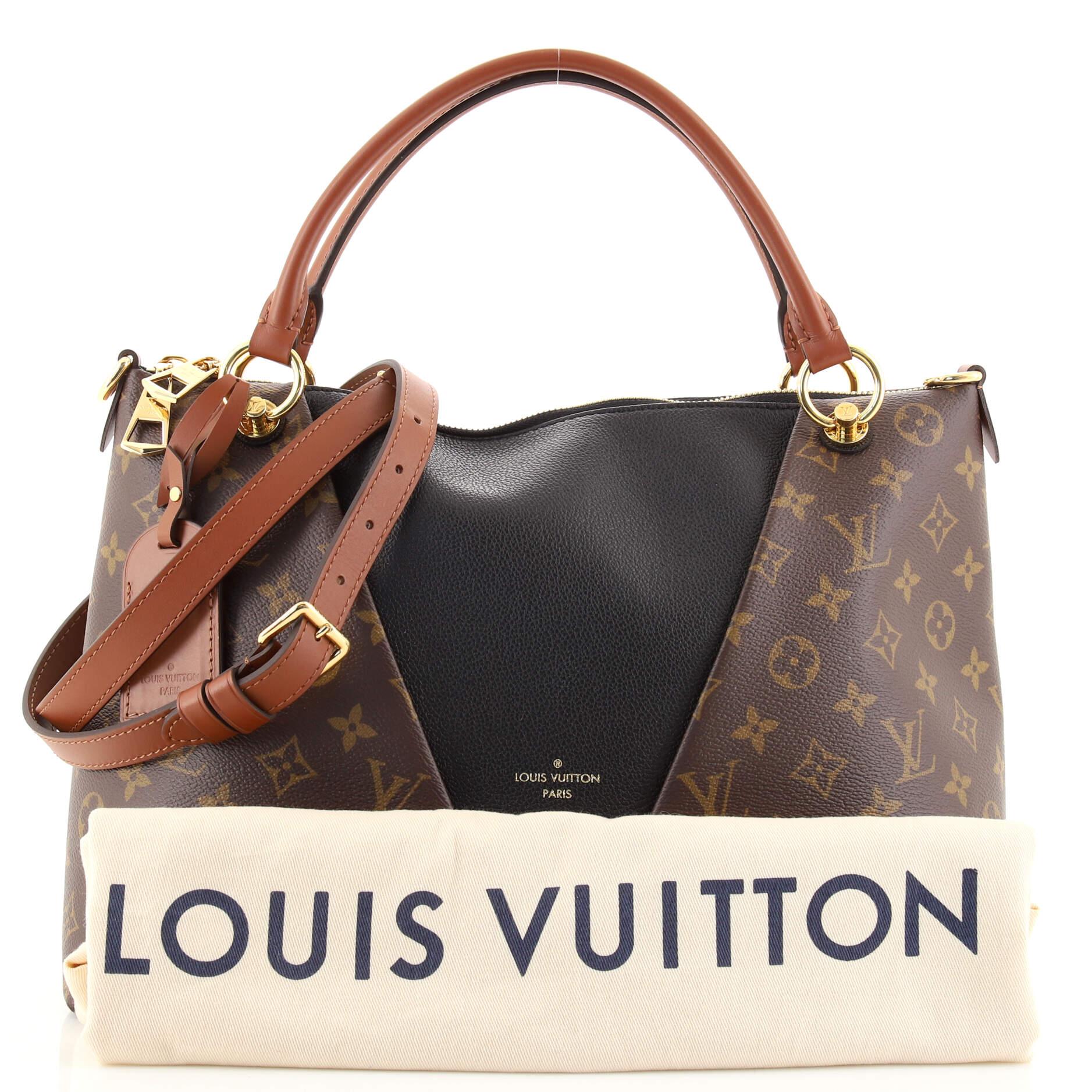 Condition: Great. Small marks on exterior, minor wear on base corners and in interior, creasing on strap, scratches on hardware.
Accessories: Luggage Tag, Dust Bag, With Strap
Measurements: Handle Drop 4