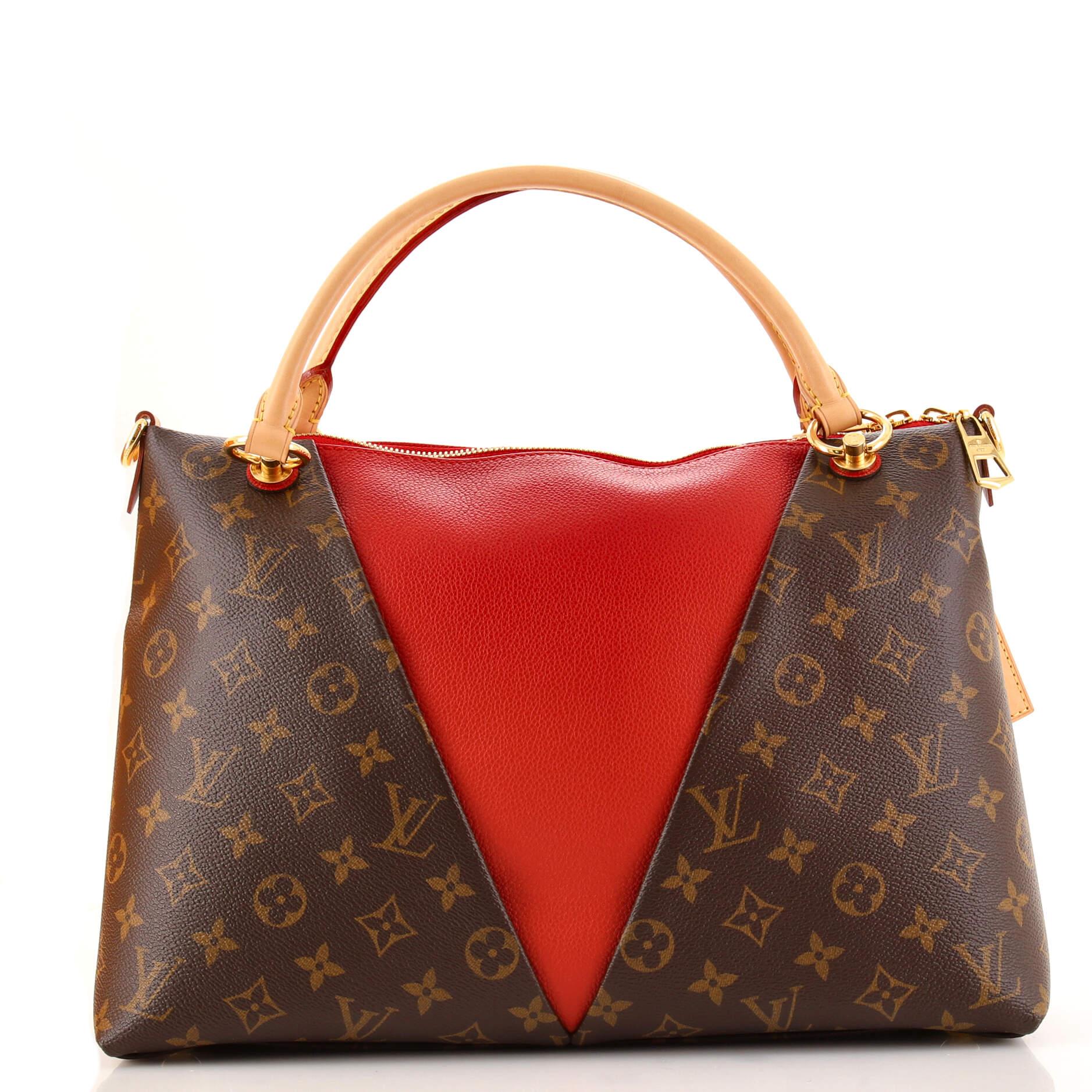 louis vuitton monogram v tote