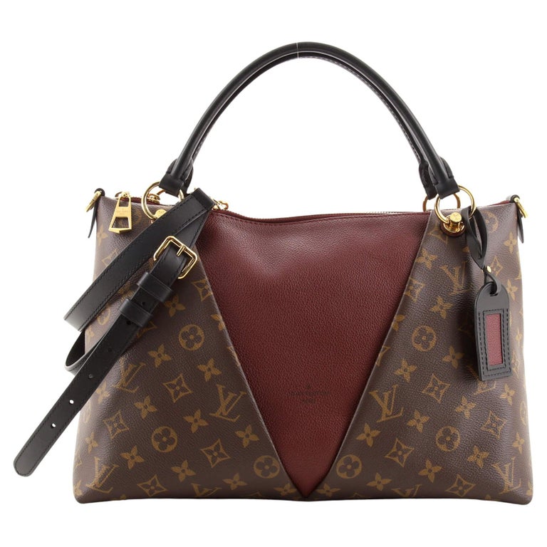 Louis Vuitton V Tote Monogram Canvas and Leather MM at 1stDibs | lv palais  bag