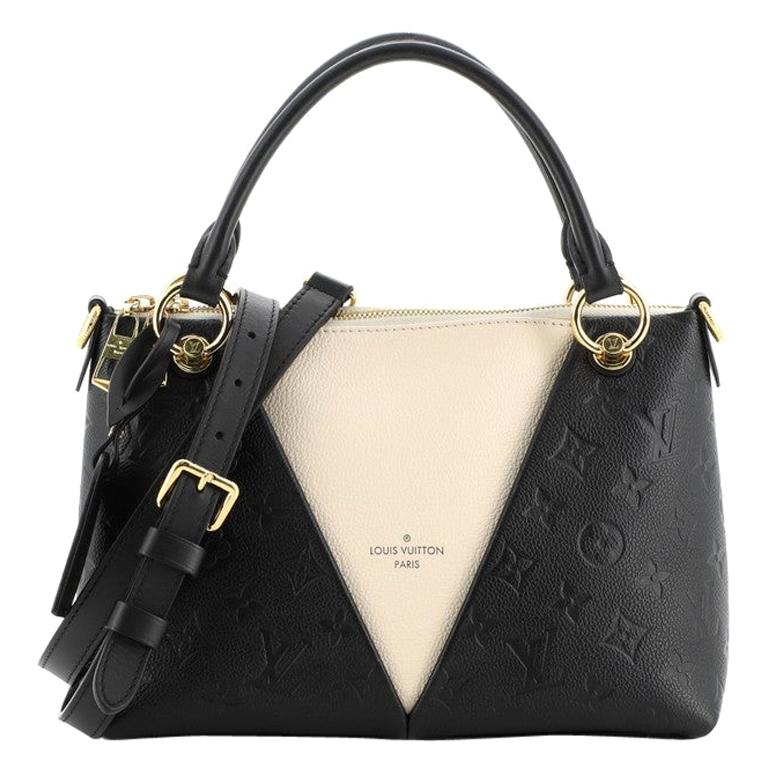 Louis Vuitton Black Empreinte Monogram Leather V BB Tote Bag - Yoogi's  Closet