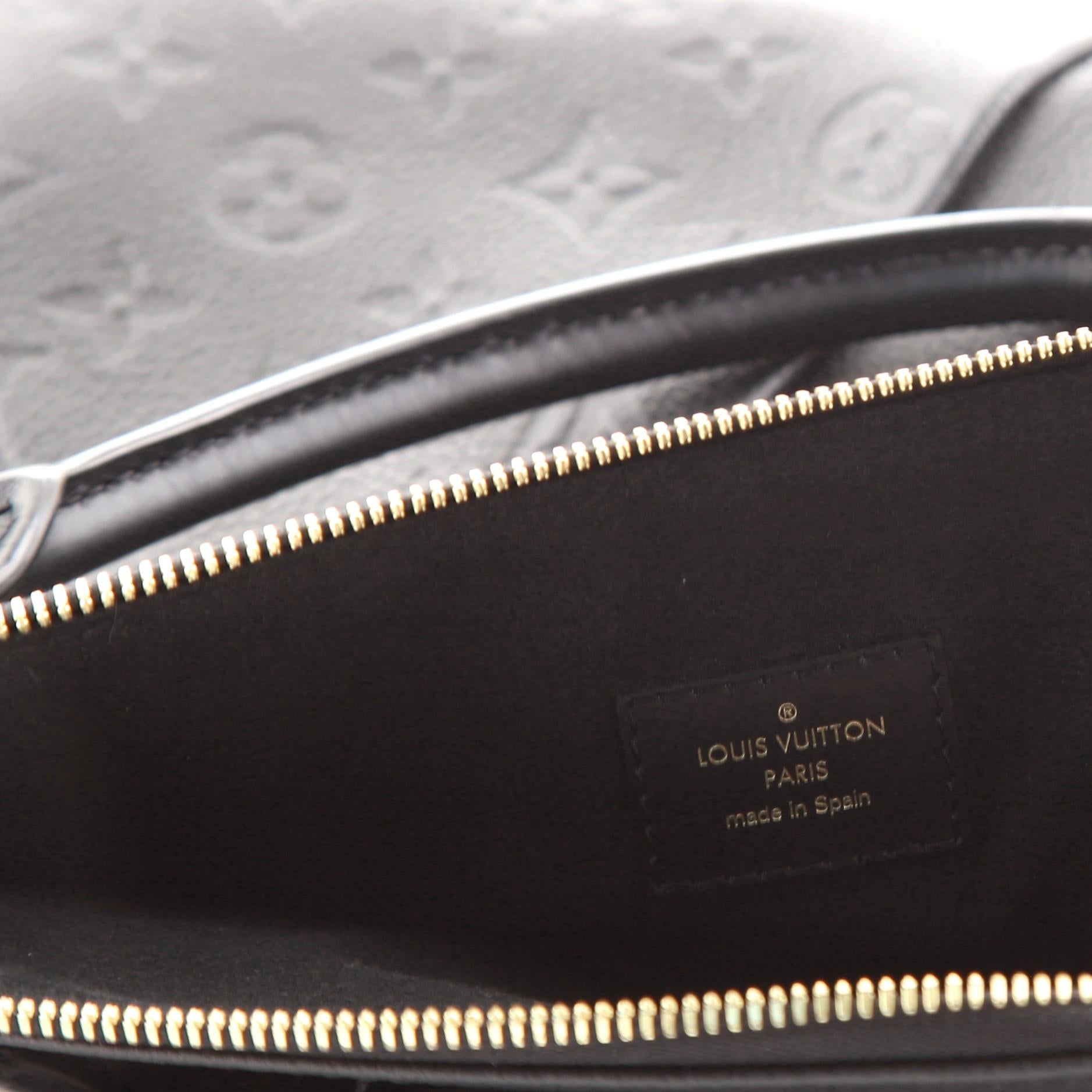Louis Vuitton V Tote Monogram Empreinte Leather MM 1