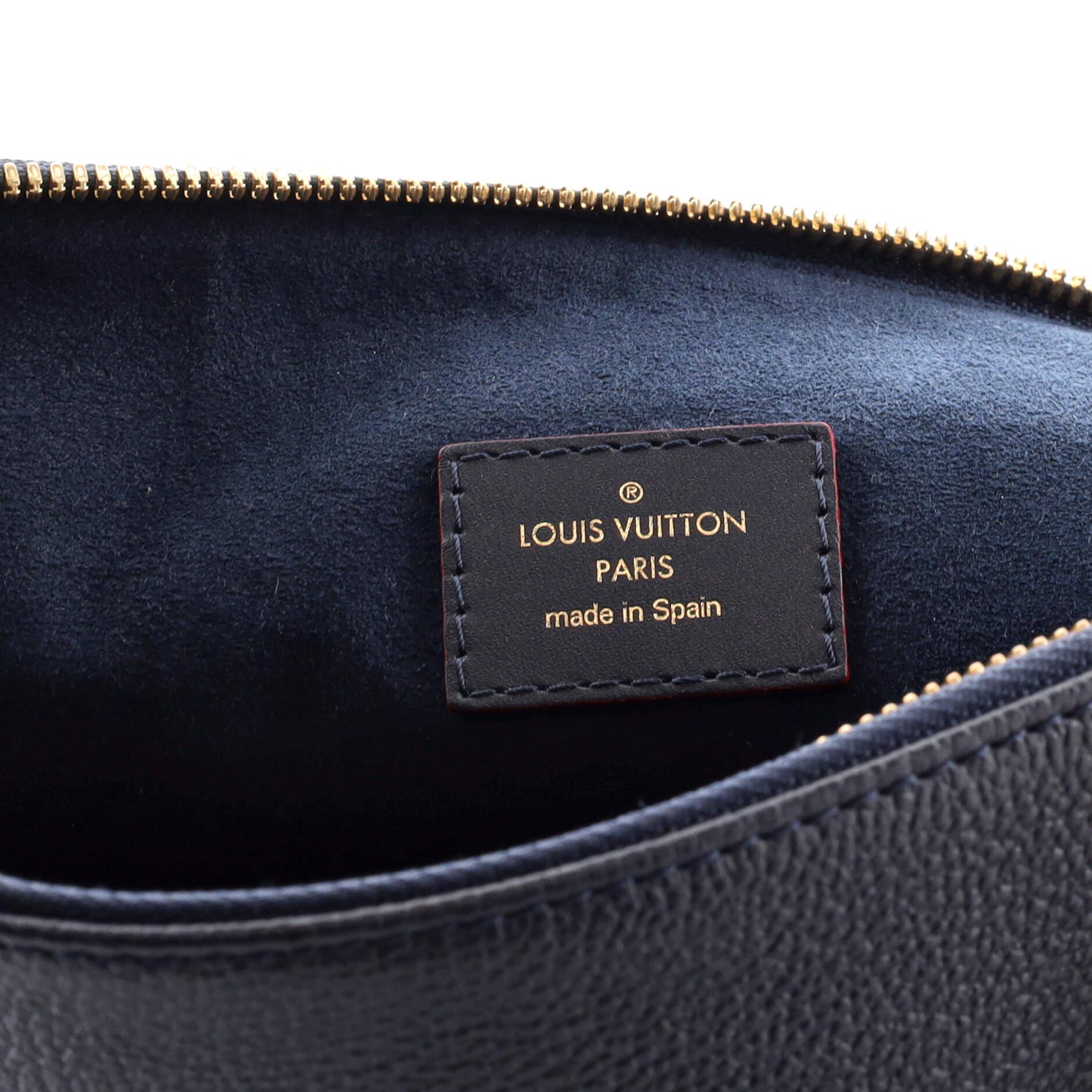 Louis Vuitton V Tote Monogram Empreinte Leather MM 2