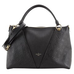 Louis Vuitton V Tote Monogram Empreinte Leather MM