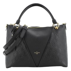 Louis Vuitton V Tote Monogram Empreinte Leather MM