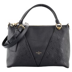 Louis Vuitton V Tote Monogram Empreinte Leather MM