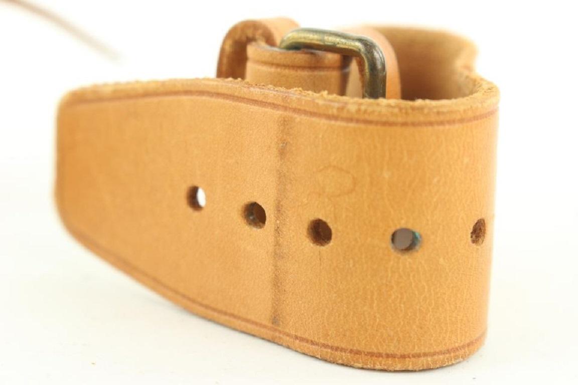 Louis Vuitton Vachetta Leather Luggage Tag and Poignet 152lvs25 2
