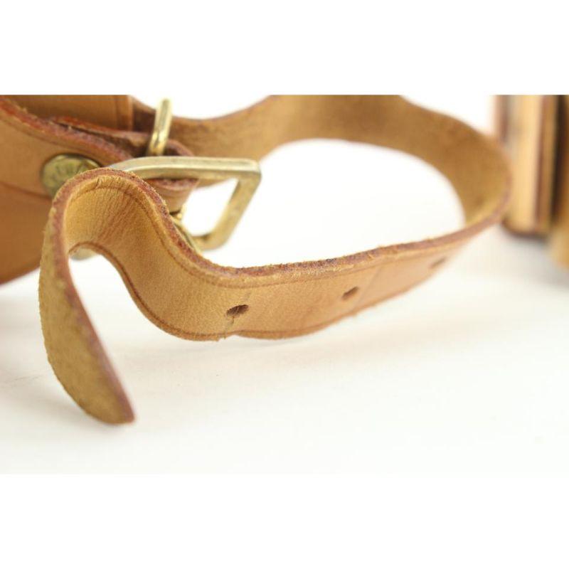 Louis Vuitton Vachetta Leather Luggage Tag and Poignet 154lvs25 5