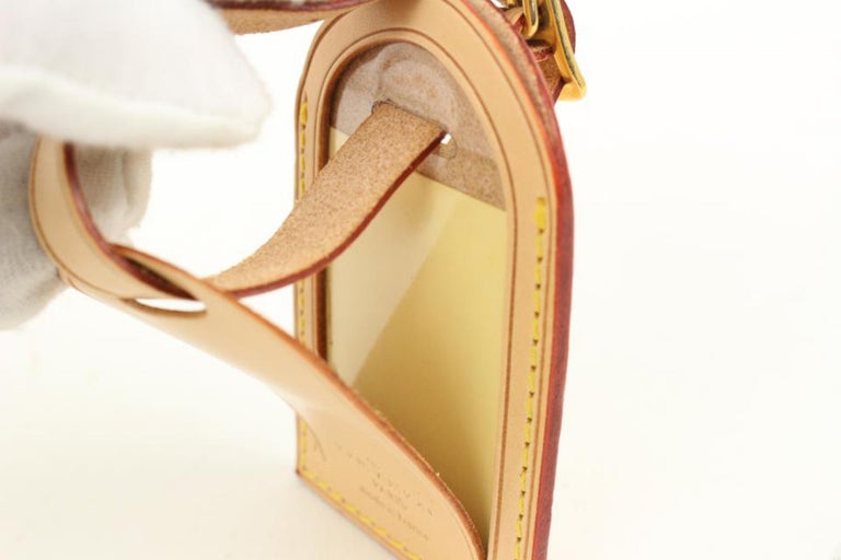 Louis Vuitton Strap Natural Vachetta Fastener Poignet for Keepall Bag 1 Pc