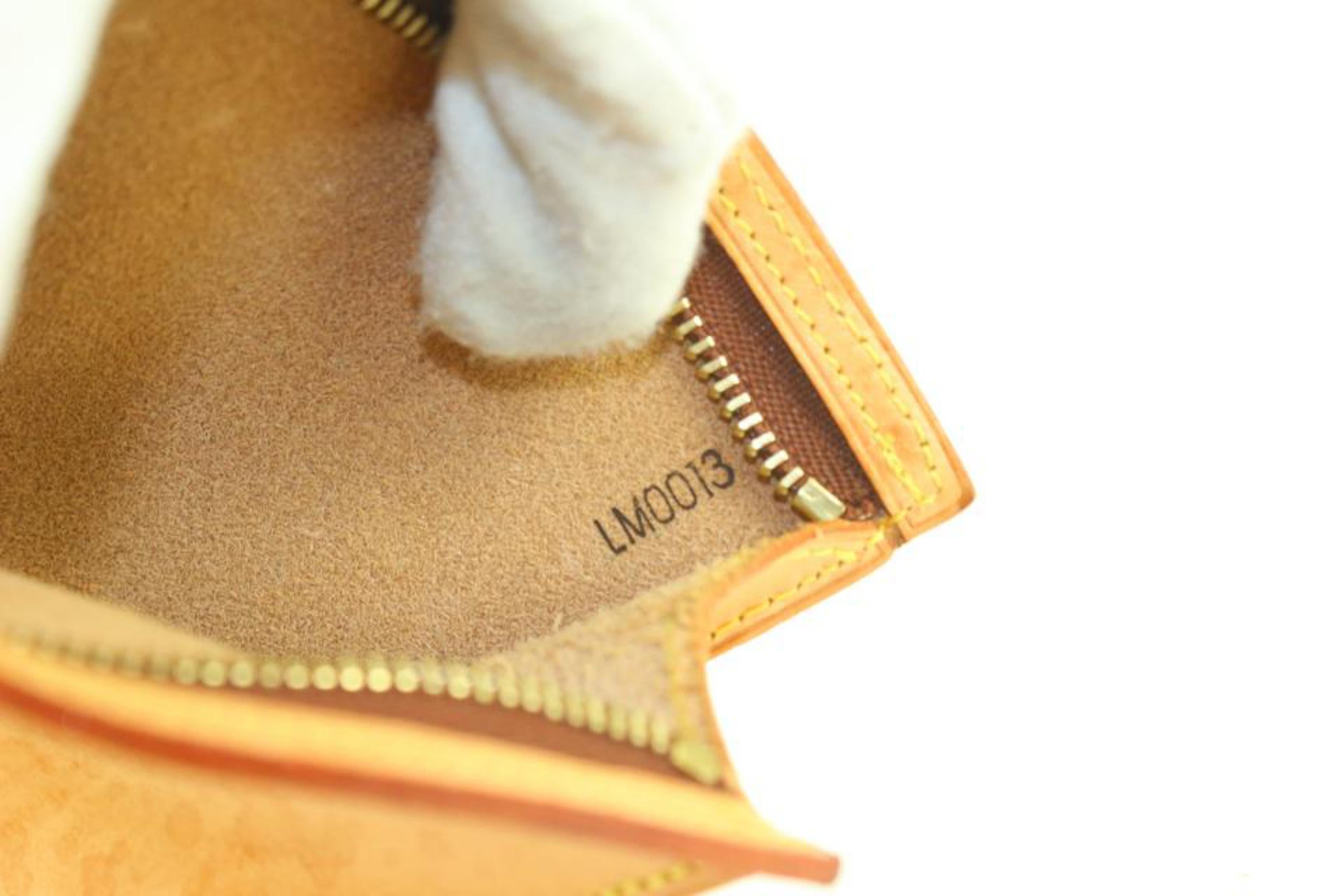 Louis Vuitton Vachetta Leather Pouch 11LV1026 For Sale 2