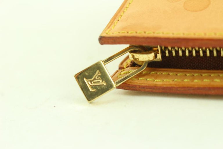 Louis Vuitton Vivienne Card Holder Vachetta Leather Brown 14484820