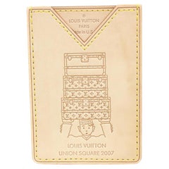 Louis Vuitton Vachetta Leather Trunk Porto Cult TrunkCard holder Wallet case