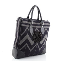 Louis Vuitton Vail Blanket Cabas Wool with Leather