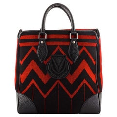Louis Vuitton Vail Blanket Cabas Wool with Leather