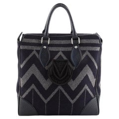 Louis Vuitton Vail Decke aus Cabas-Wolle mit Leder