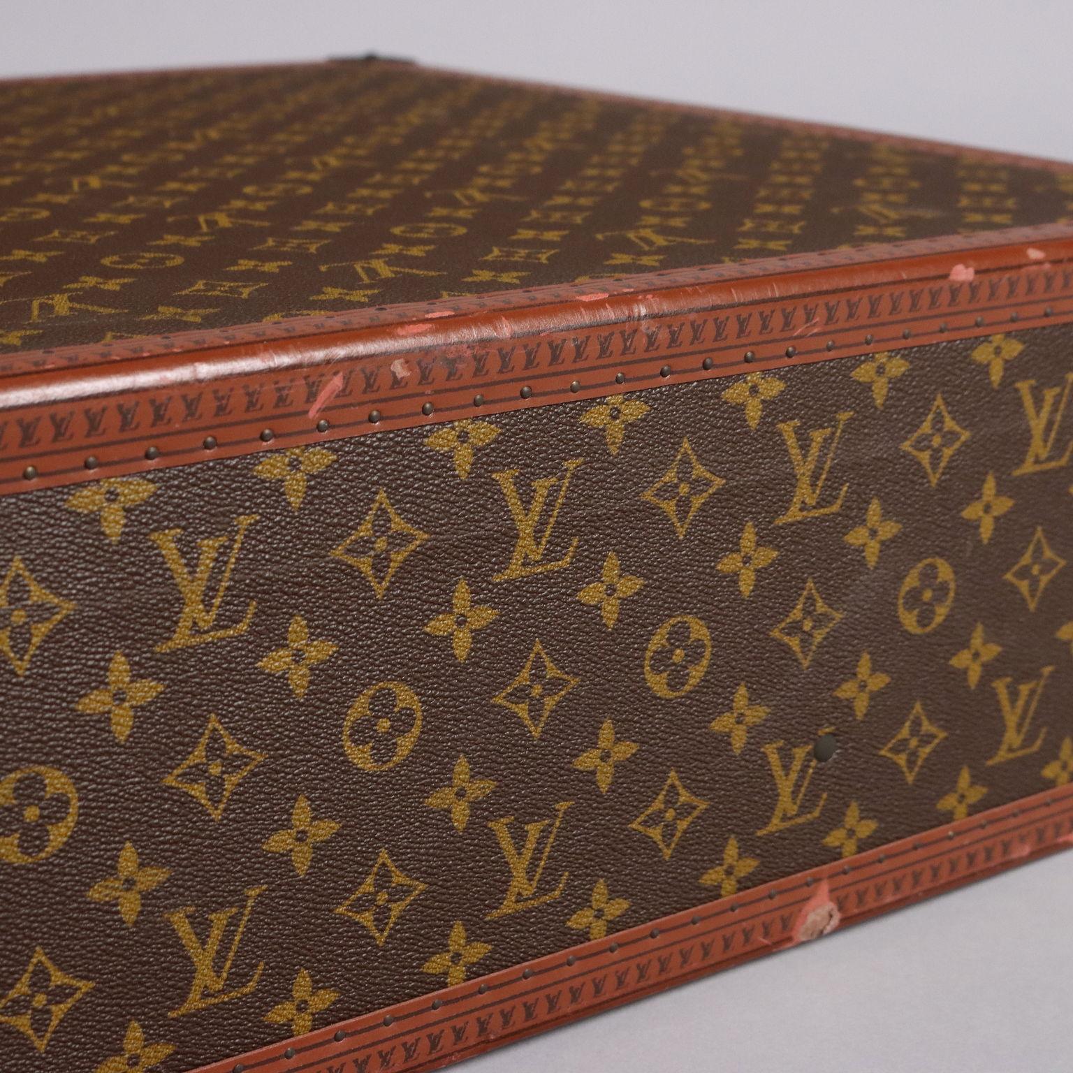 Louis Vuitton Suitcase Bisten 80 Paris 1970s For Sale 2