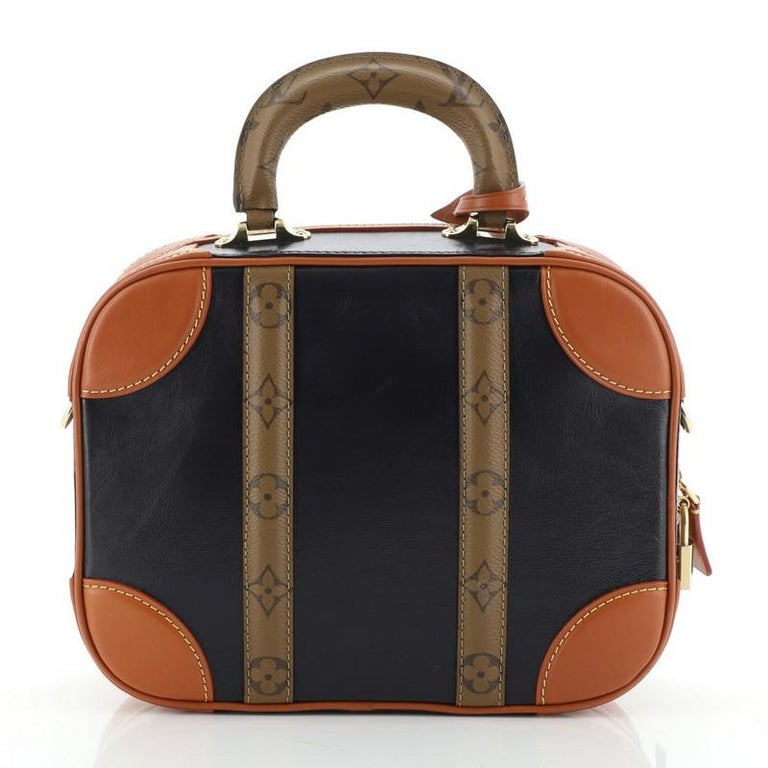 Louis Vuitton Valisette Handbag Calfskin with Reverse Monogram