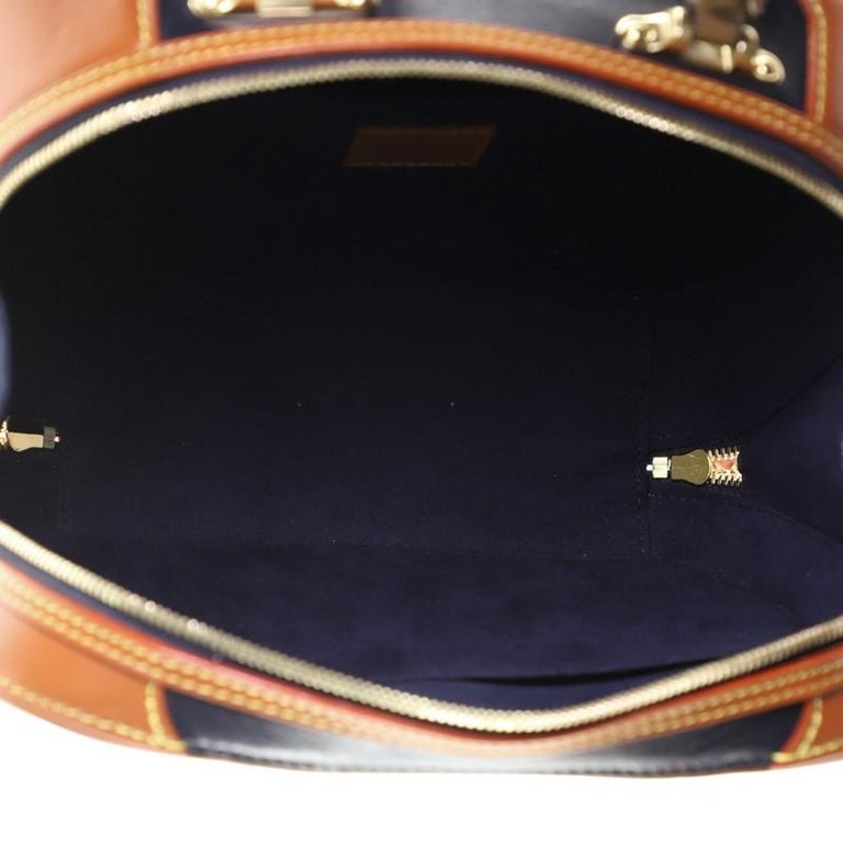 Louis Vuitton Valisette Handbag Calfskin with Reverse Monogram