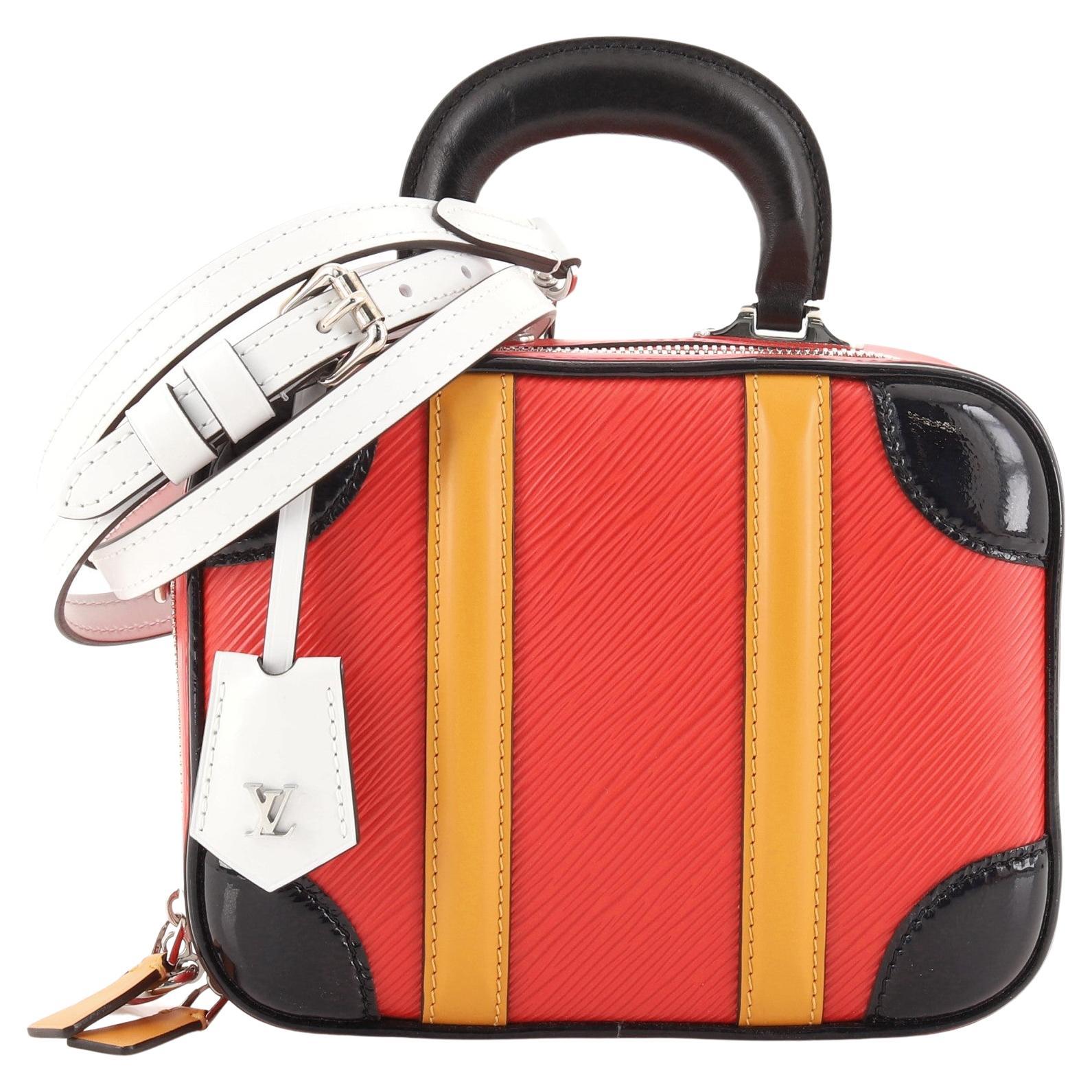Louis Vuitton Monogram Canvas Valisette BB Shoulder Bag (SHF-20590