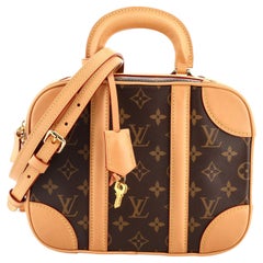 Louis Vuitton Valisette Handbag Monogram Canvas PM
