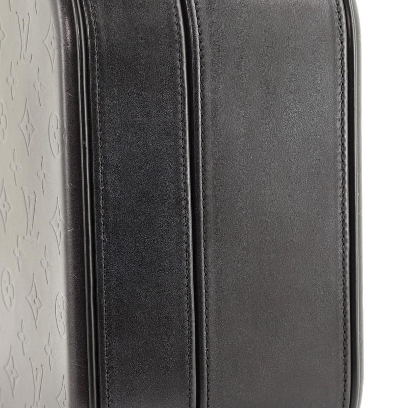Louis Vuitton Valisette Handbag Monogram Glace Leather MM 3