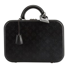 Louis Vuitton Valisette Handbag Monogram Glace Leather MM