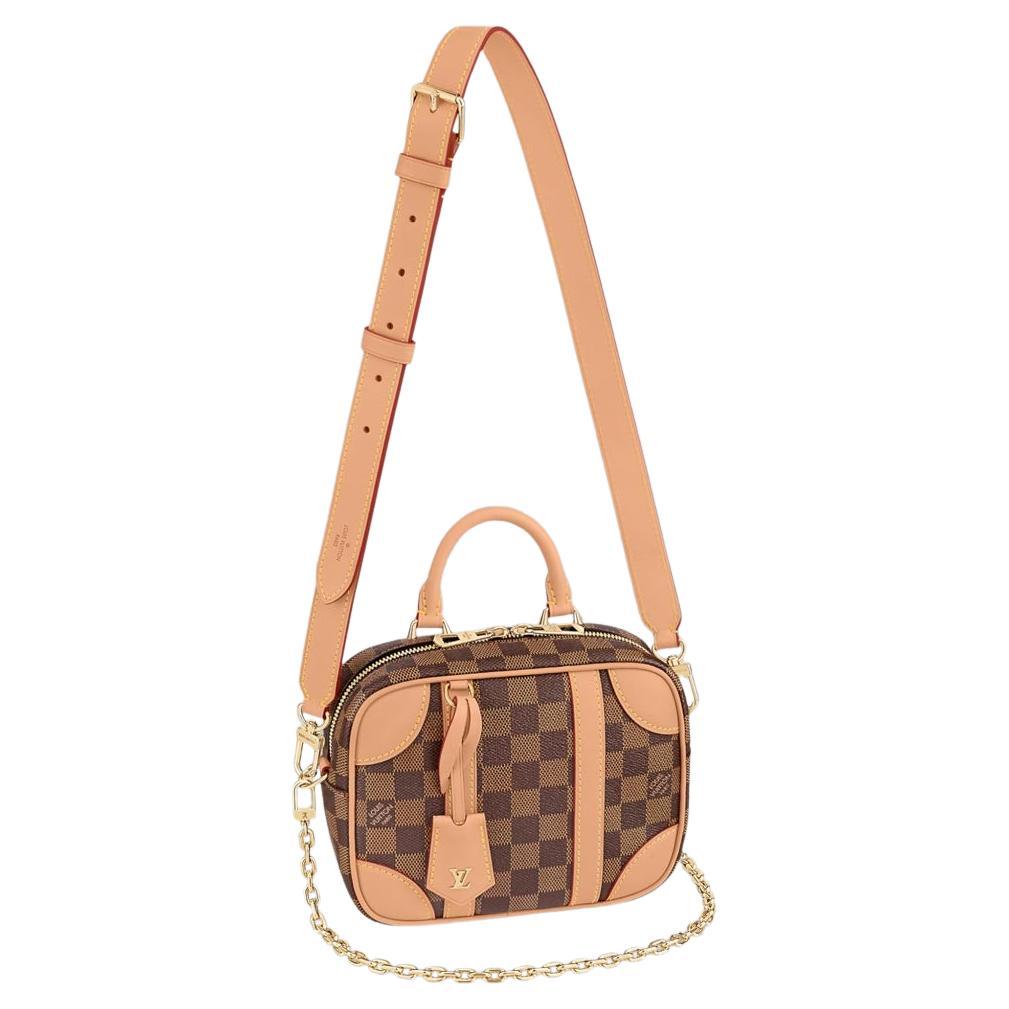 Louis Vuitton Valisette Souple BB Bag Natural Beige Damier Ebene Coated Canvas