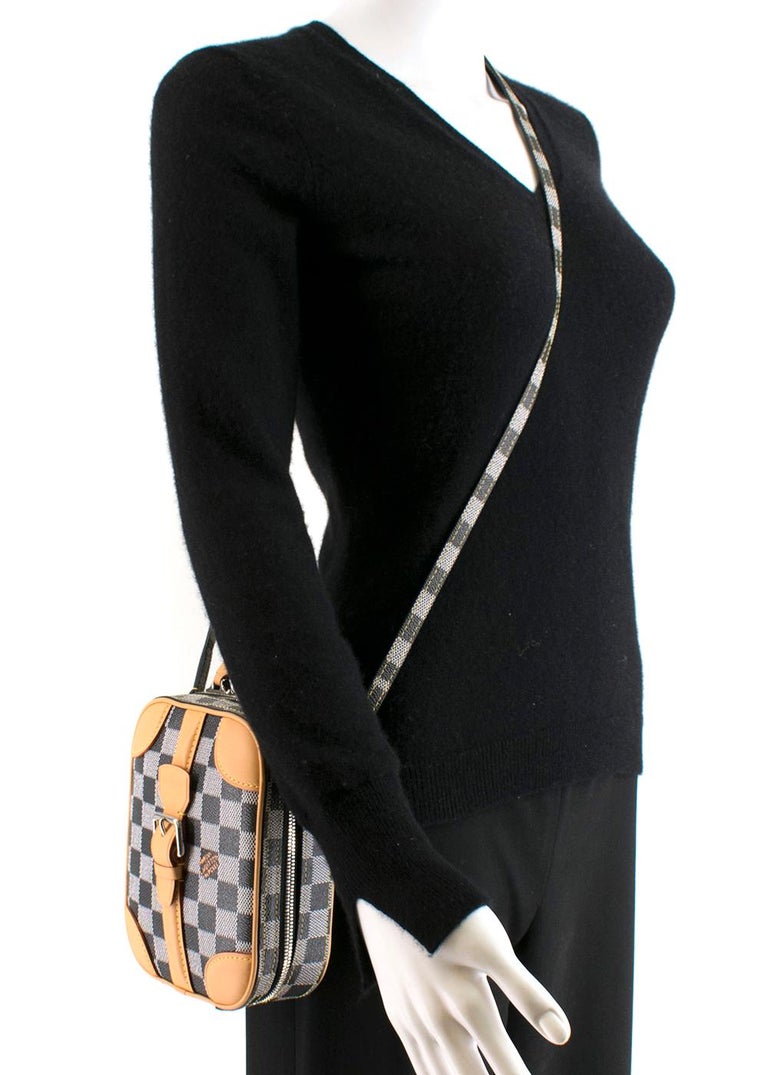 Louis Vuitton Monogram Canvas Valisette Verticale Shoulder Bag