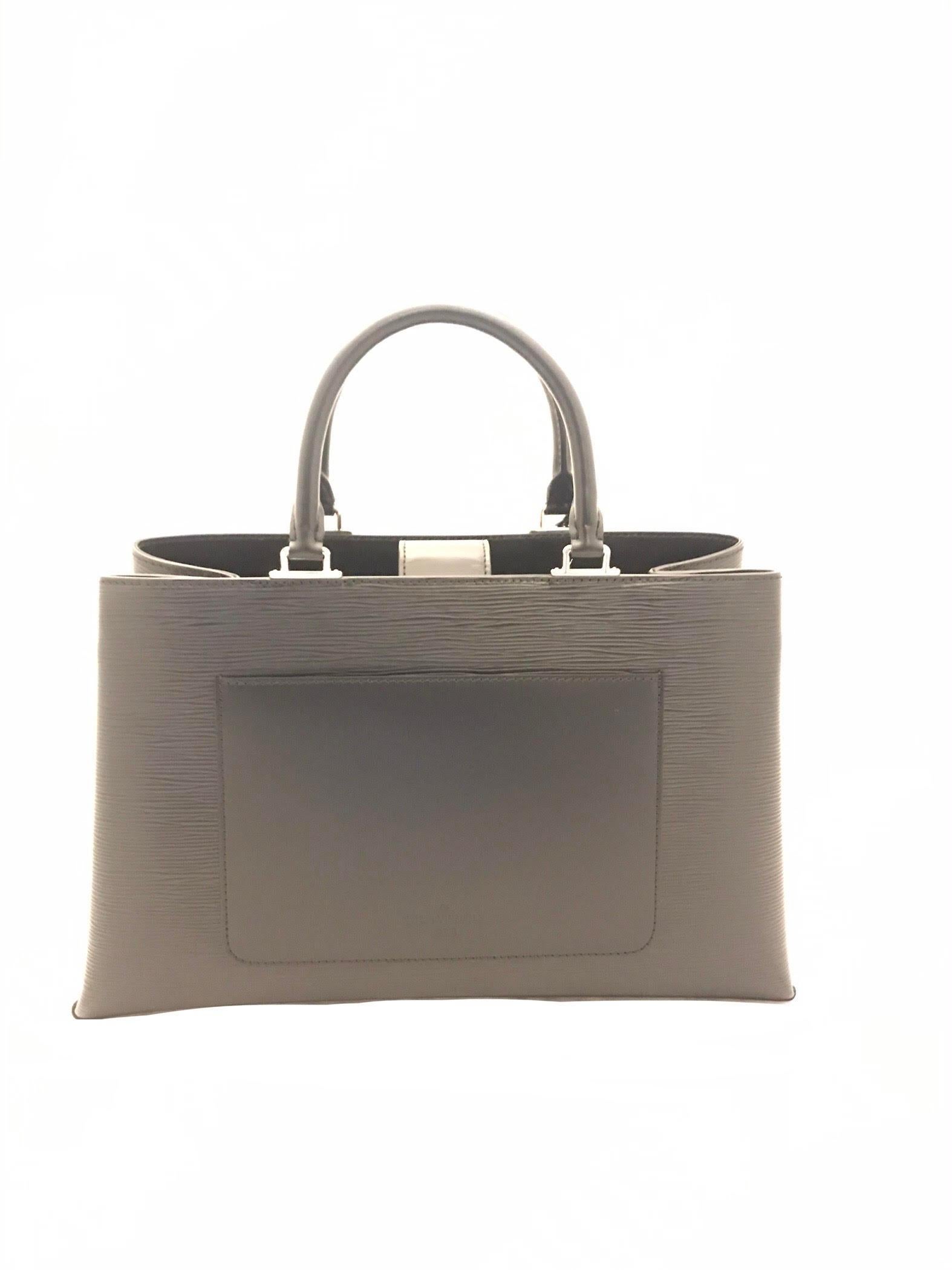  Louis Vuitton Vaneau GM black Epi leather handbag 2