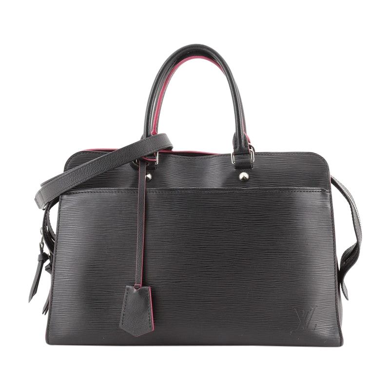 Louis Vuitton Vaneau Handbag Epi Leather GM