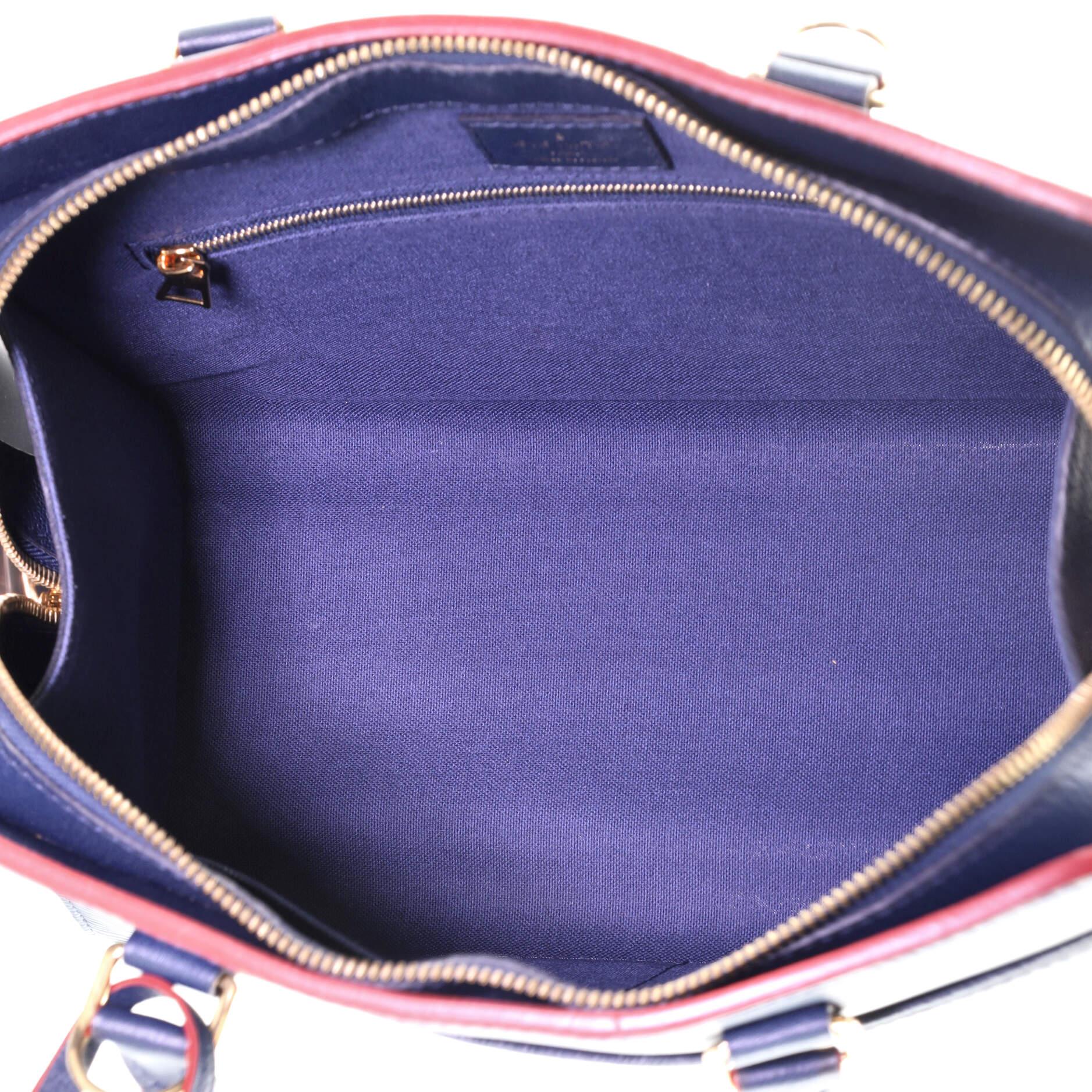 Louis Vuitton Vaneau Handbag Epi Leather MM 1