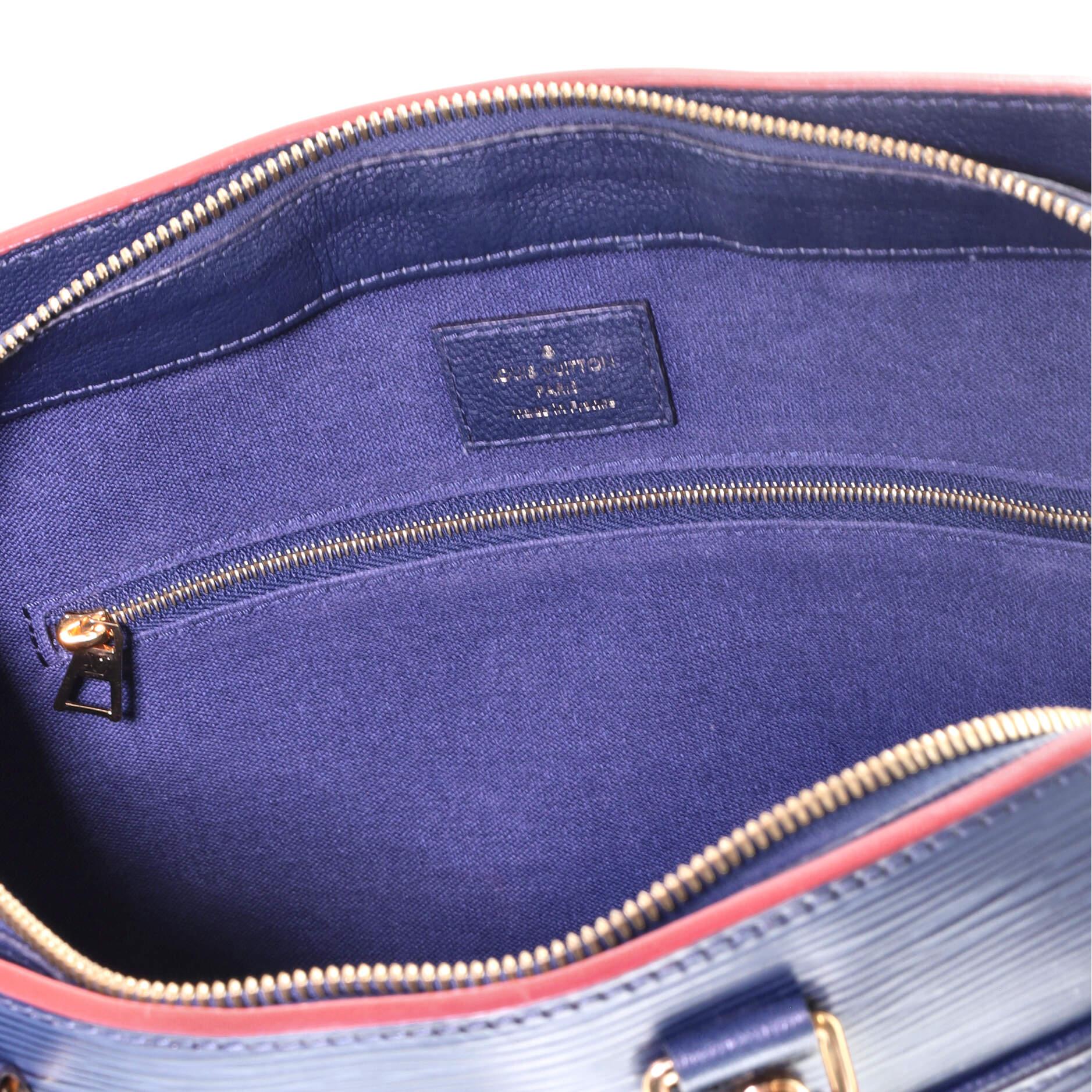 Louis Vuitton Vaneau Handbag Epi Leather MM 2