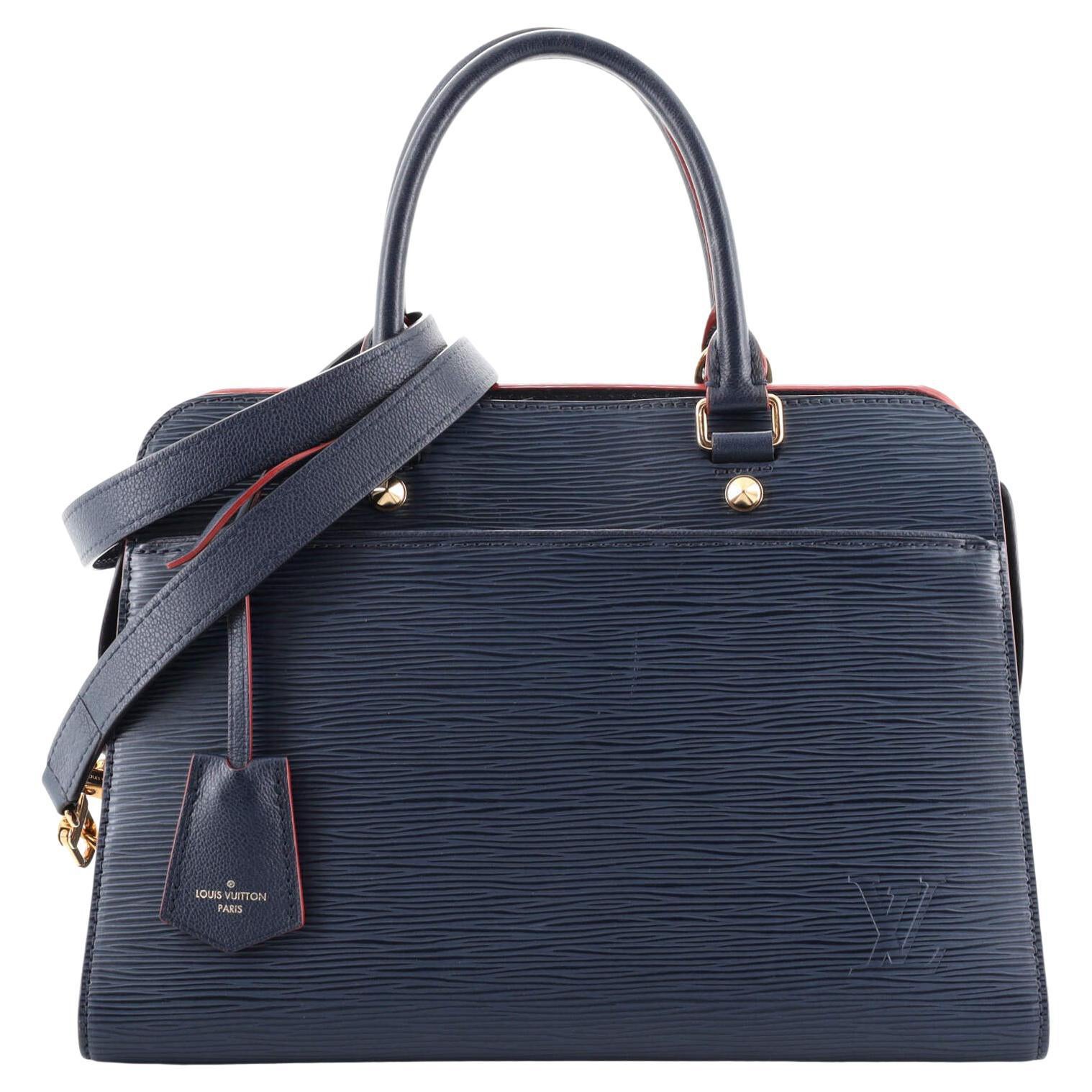 Sac à main Louis Vuitton Vaneau en cuir épi MM