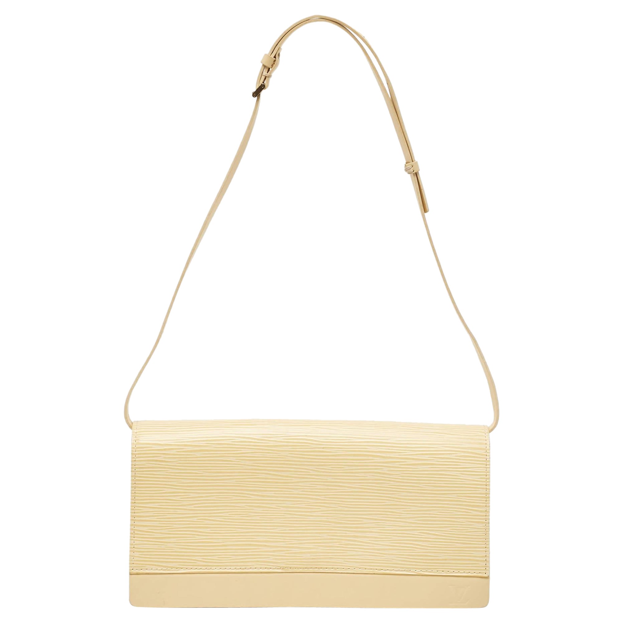 Louis Vuitton Vanilla Epi Leather Honfleur Clutch Bag