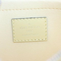 Louis Vuitton Vanilla Epi Leather Neverfull Pochette Wristlet Bag 863368