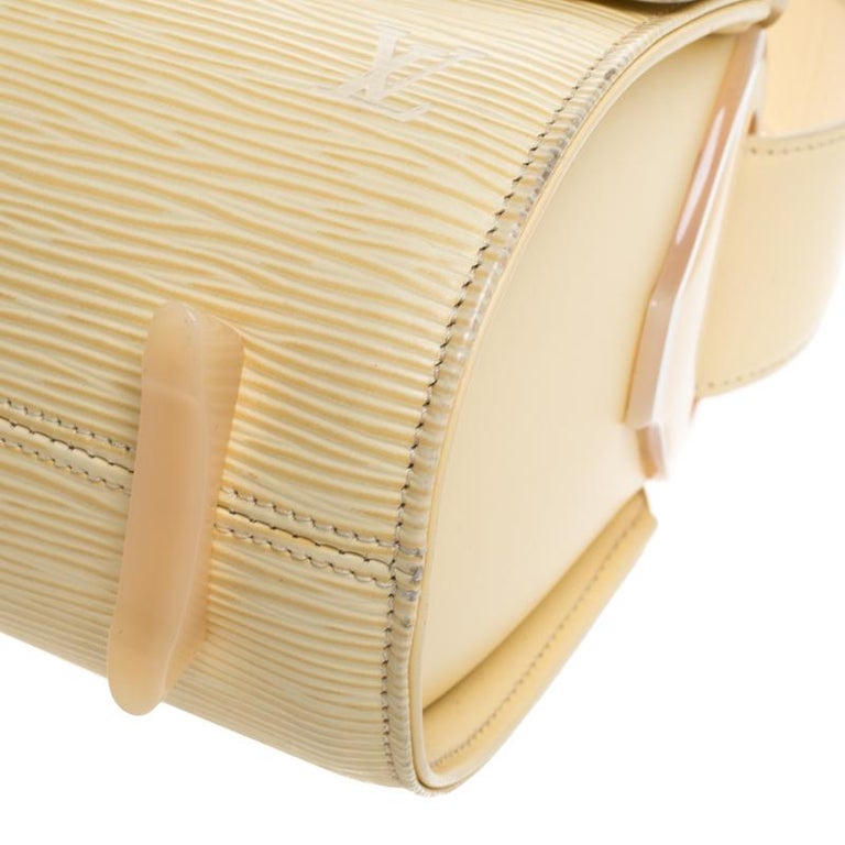 Heritage Vintage: Louis Vuitton Vanilla Epi Leather Shoulder Bag