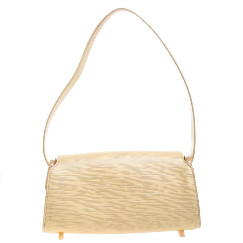 Women's Louis Vuitton Vanilla Epi Leather Nocturne PM Bag