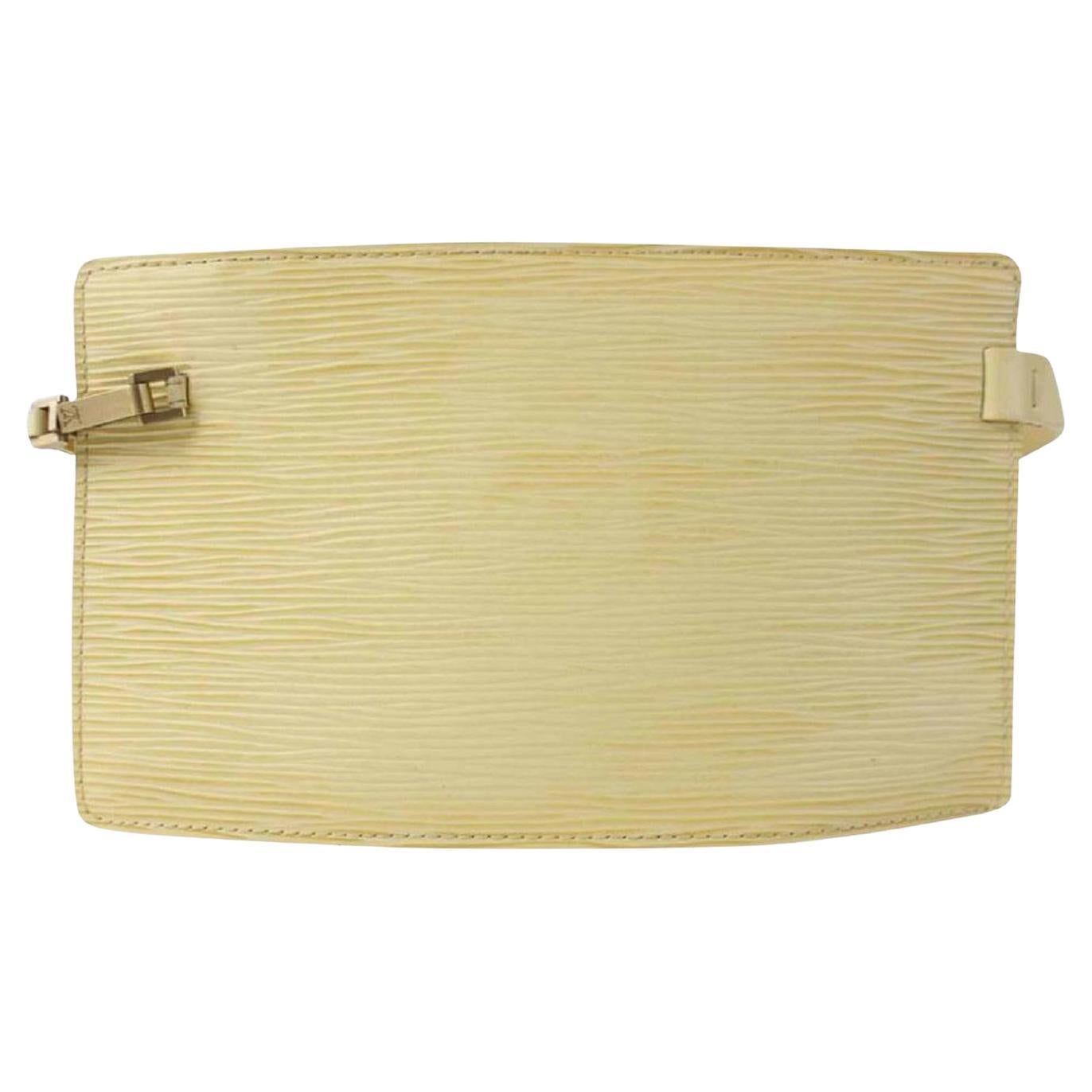 Louis Vuitton Vanilla Rochelle Belt Bag Waist Pouch Fanny Pack 860232 For Sale