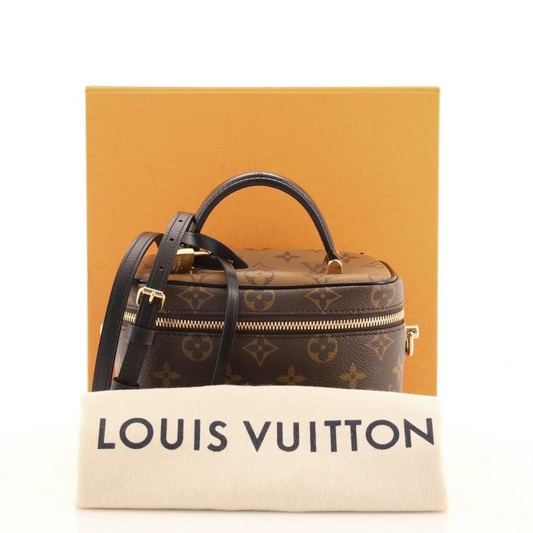 Louis Vuitton Vanity Bag Reverse Monogram Canvas PM at 1stDibs