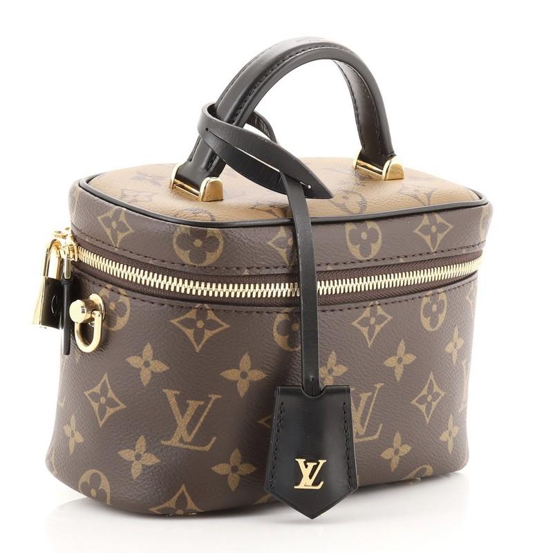 Louis Vuitton Vanity Bag Reverse Monogram Canvas PM at 1stDibs lv