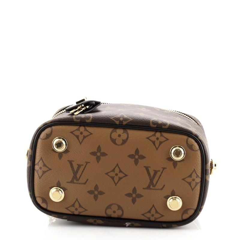 Louis Vuitton Vanity Bag Reverse Monogram Canvas PM In Good Condition In NY, NY