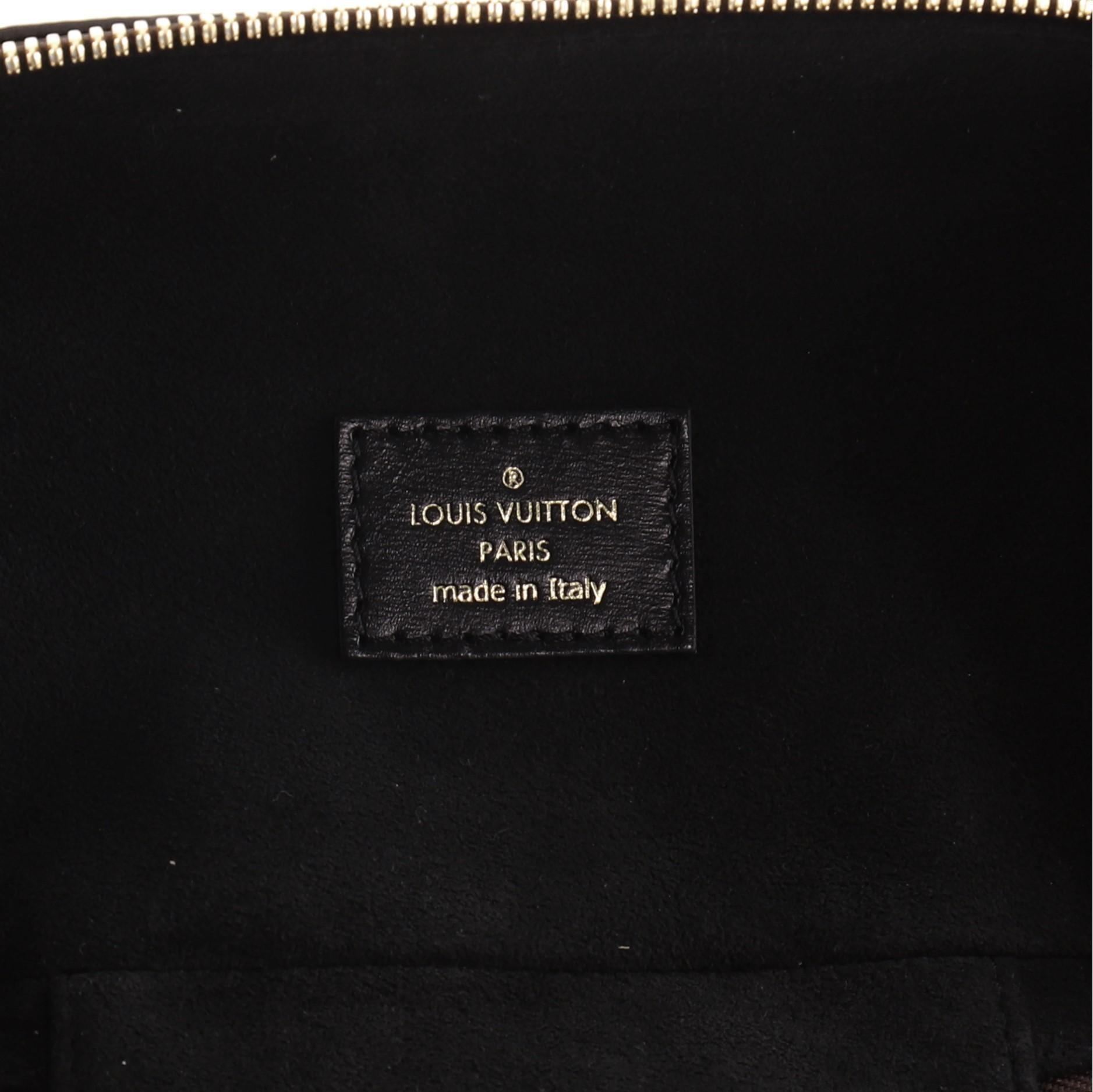 Louis Vuitton Vanity Bag Reverse Monogram Canvas PM In Good Condition In NY, NY