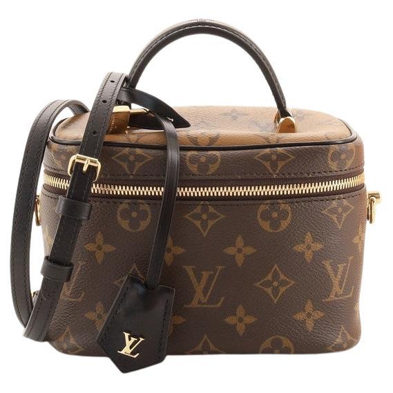 Louis Vuitton Vanity Bag Reverse Monogram Canvas PM Brown 859571