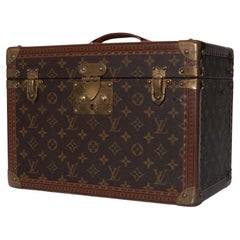 Louis Vuitton, vanity case in tela Monogram