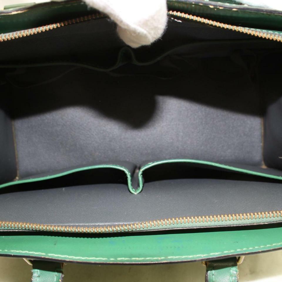 Louis Vuitton Vanity Case Riviera Borneo 869967 Green Leather Satchel 6