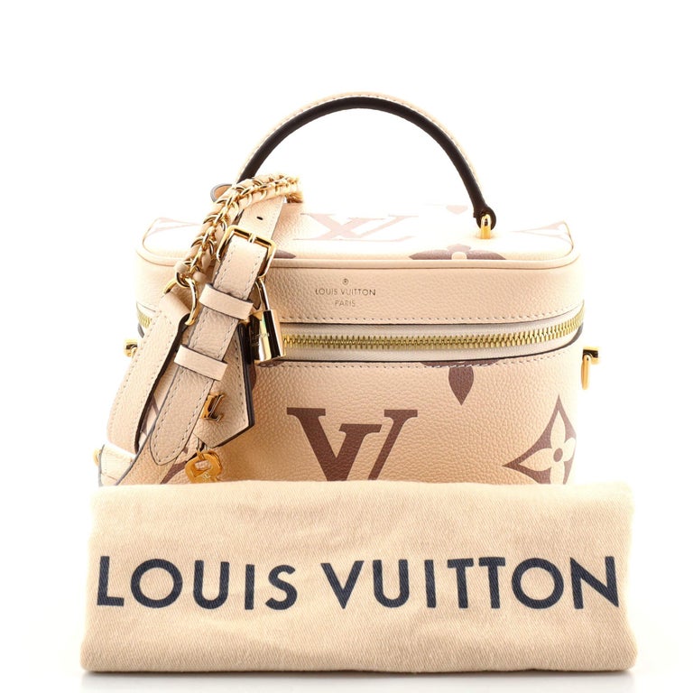 Louis Vuitton, Bags, Louis Vuitton Empreinte Black Vanity Pm