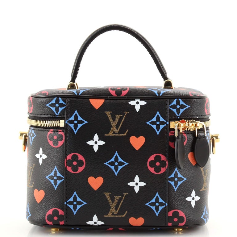 Louis Vuitton Vanity Handbag Limited Edition Game On Multicolor