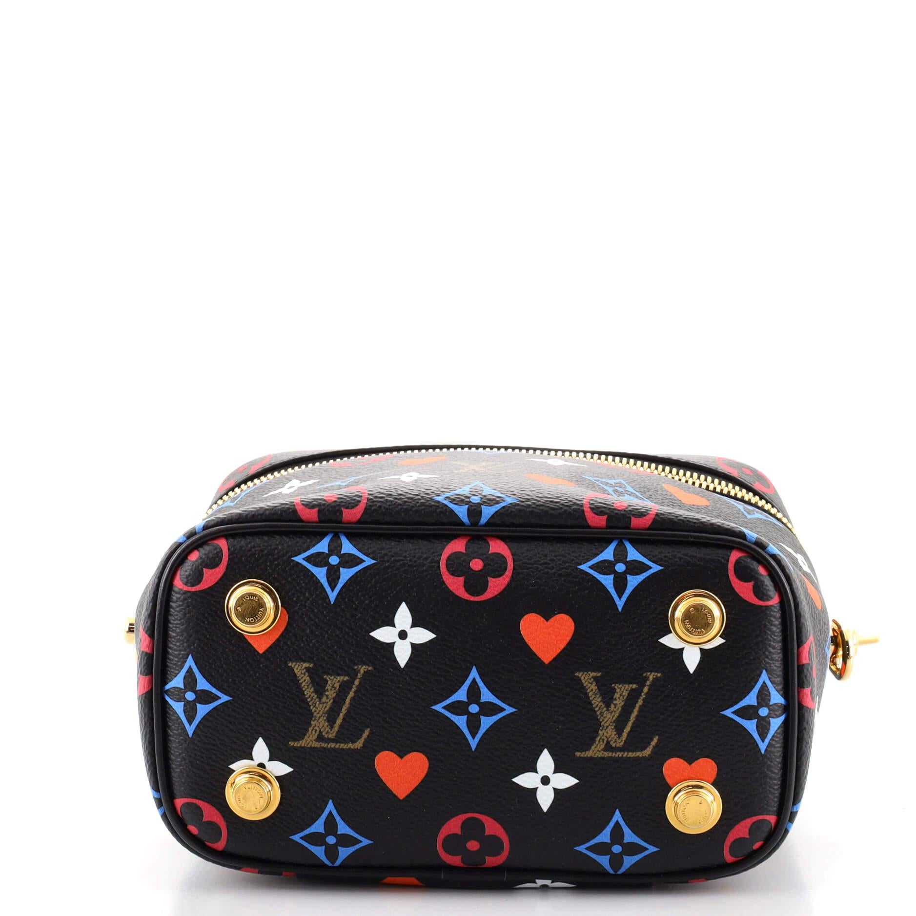 Louis Vuitton Vanity Handbag Limited Edition Game On Multicolor Monogram In Good Condition In NY, NY